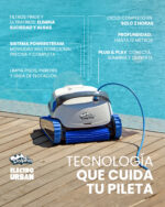 Robot Dolphin S200 Barrefondo Para Piscina - Imagen 2