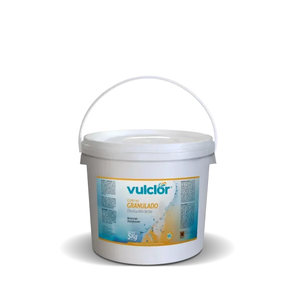 Cloro granulado - disolución lenta (5KG)