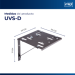 Soporte universal pared - UVS-D