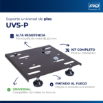 Soporte universal piso - UVS-P - Imagen 2