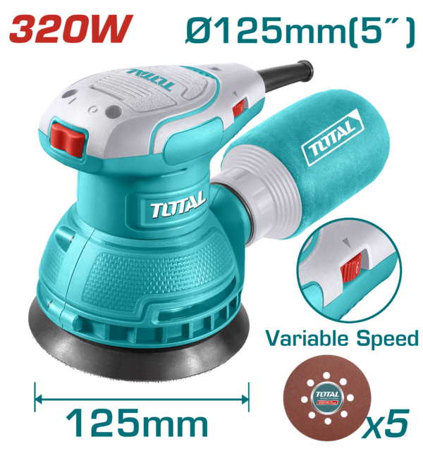 Lijadora roto orbital 320 W