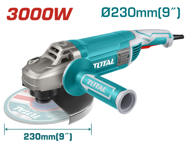 Amoladora angular 3000W/230MM 9"